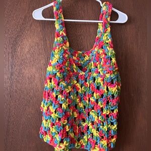 Designer Fashion Top Knit Vest - Winter Spring - S/M